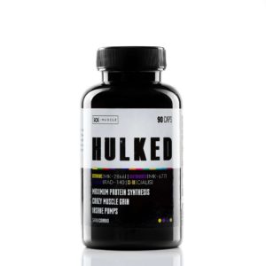 HULKED iMuscle (Ostarine+Ibutamoren+Testolon+CI-10) (90 capsules ) (Sarms)