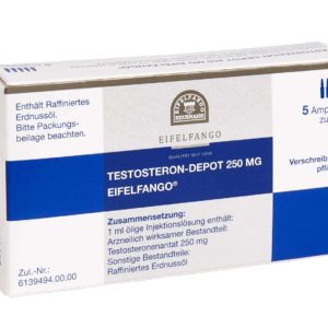 Testosteron Depot 250 (Eifelfango) (5 ampoules x 250mg)