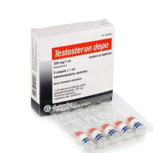 Testosteron Depo (Galenika) (5 ampoules x 250mg)