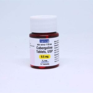 Cabergoline (Ingenus Pharma) (8 tablets x 0.5 mg)