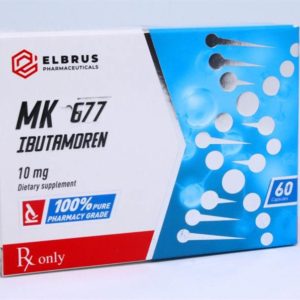 Ibutamoren (MK-677) (Elbrus Pharma) (60 capsules x 10 mg)