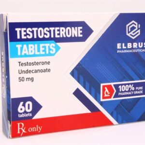 Testosterone Undecanoate Tablets (Elbrus Pharma) (60 tablets x 50mg)